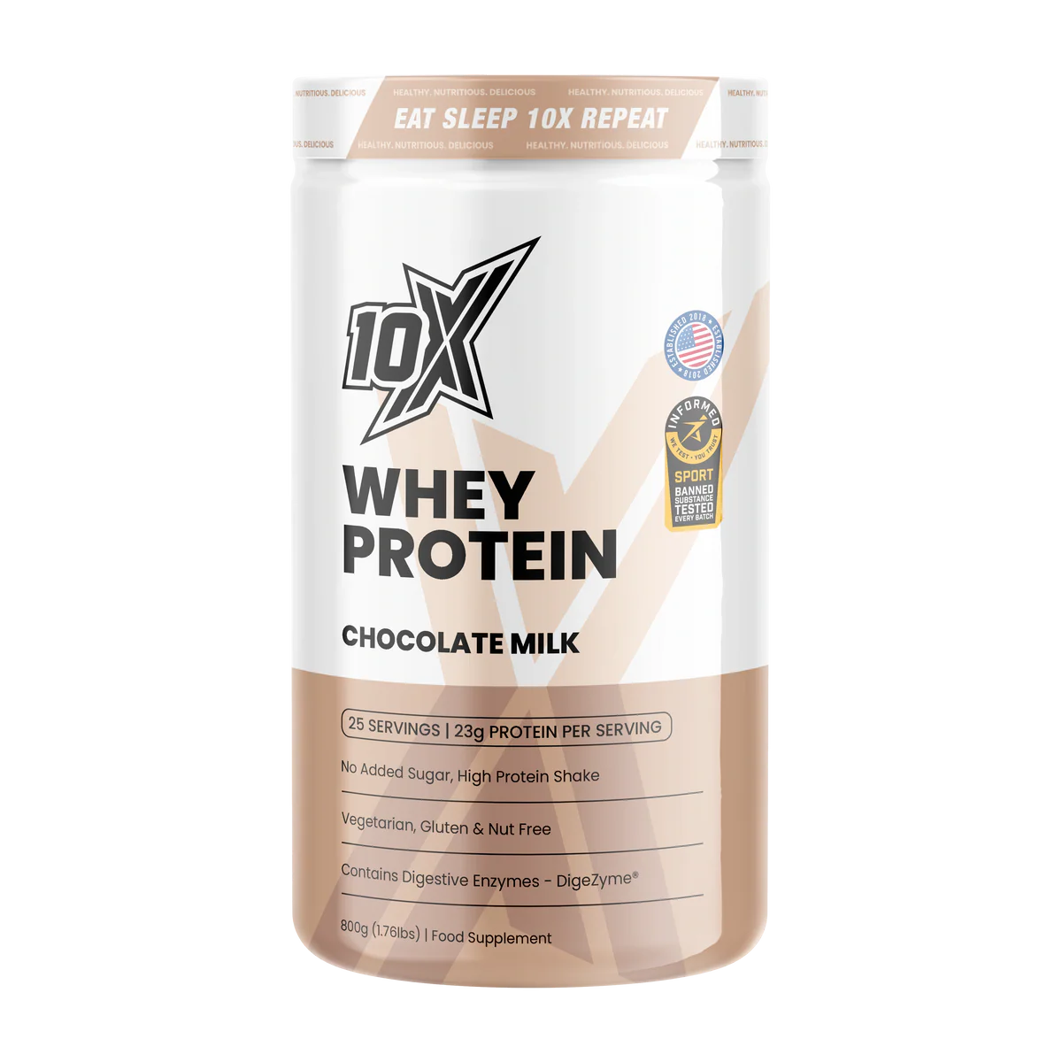 10X WHEY PROTEIN – GRASS FED